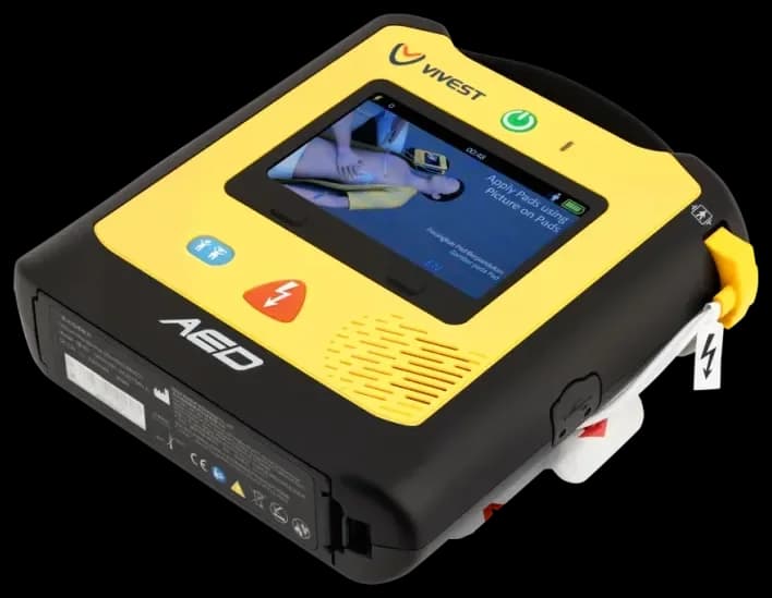 Defibrylator ViVest A3 z ekranem LCD